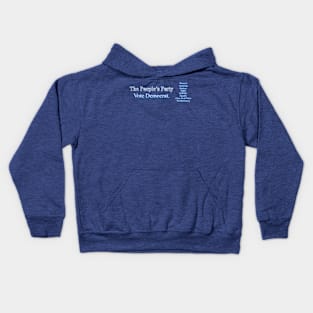 The People's Party - Vote Democrat - Policies Kids Hoodie